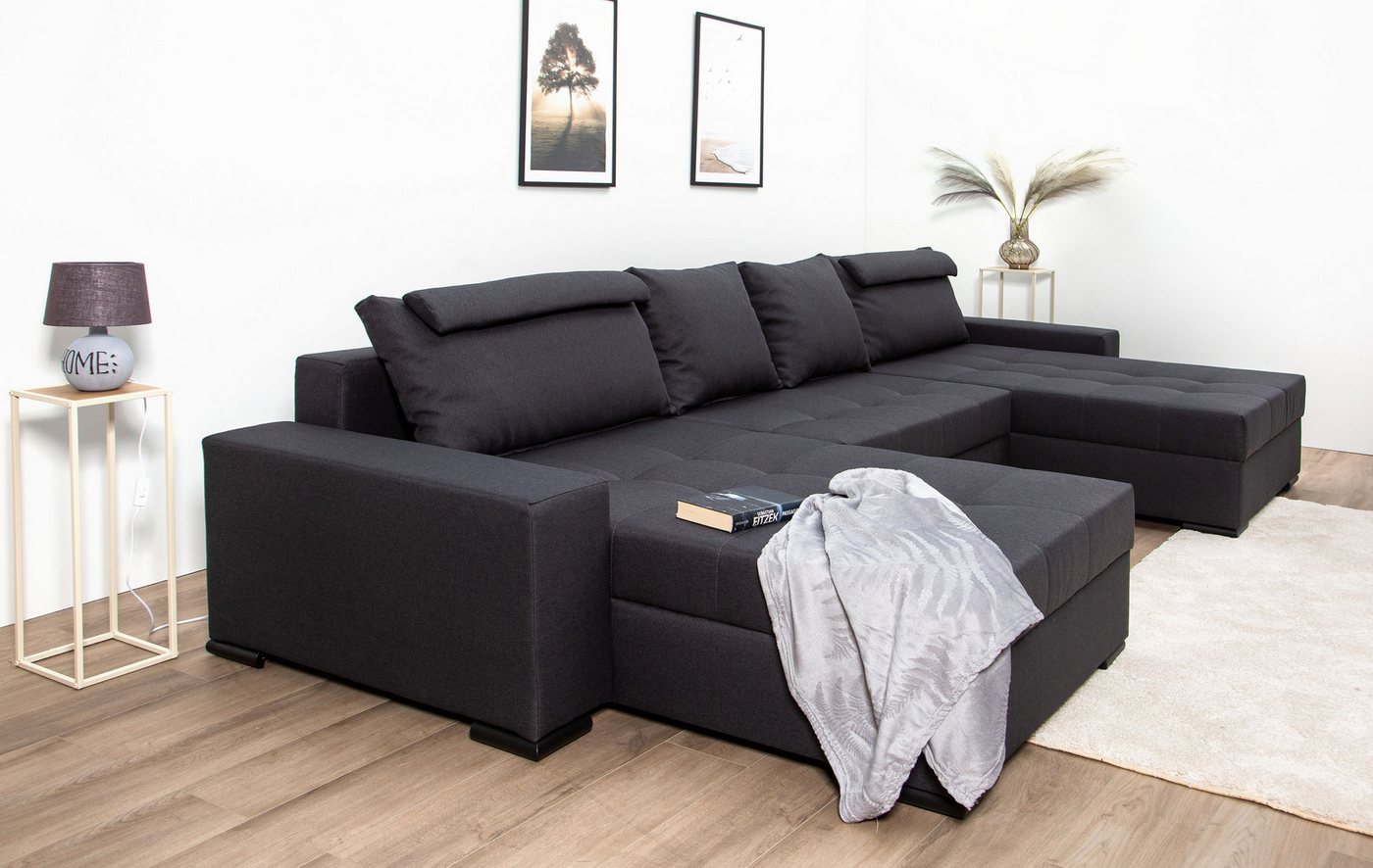 مجموعة AB أريكة جوسي XXXL-ريلاكس على شكل U