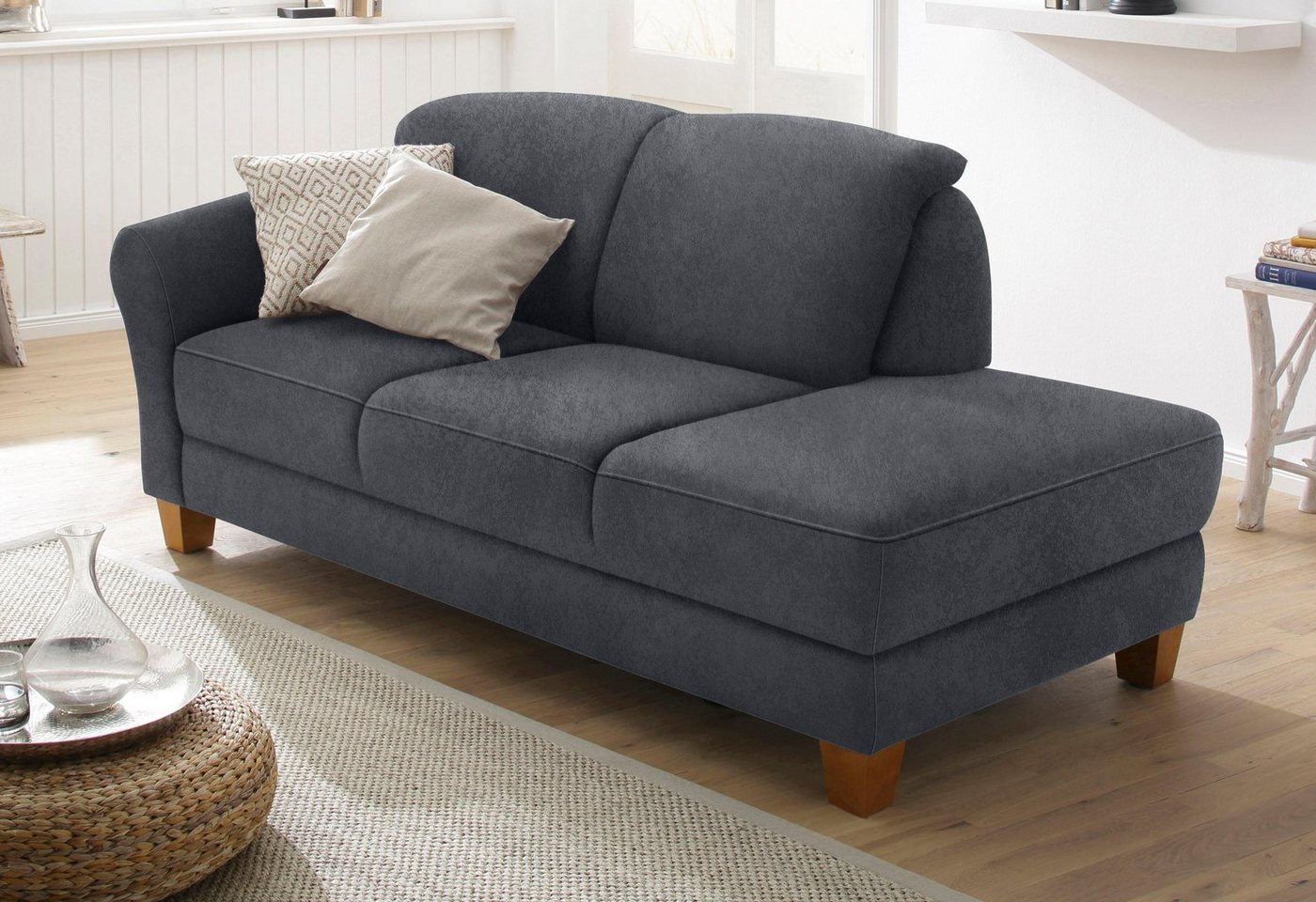 Recamiere Gotland من Home affaire، مع ذراع يسار أو يمين، بثلاثة خيارات تغطية
