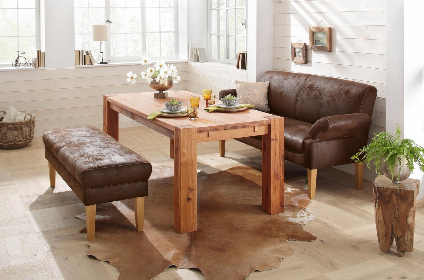 أريكة مطبخ Home affaire Malmö، مقعدين لطاولات الطعام