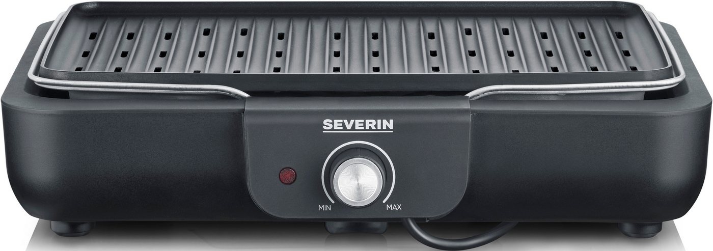شواية طاولة Severin PG 8556، 2300 واط، شواية كهربائية مع لوحة