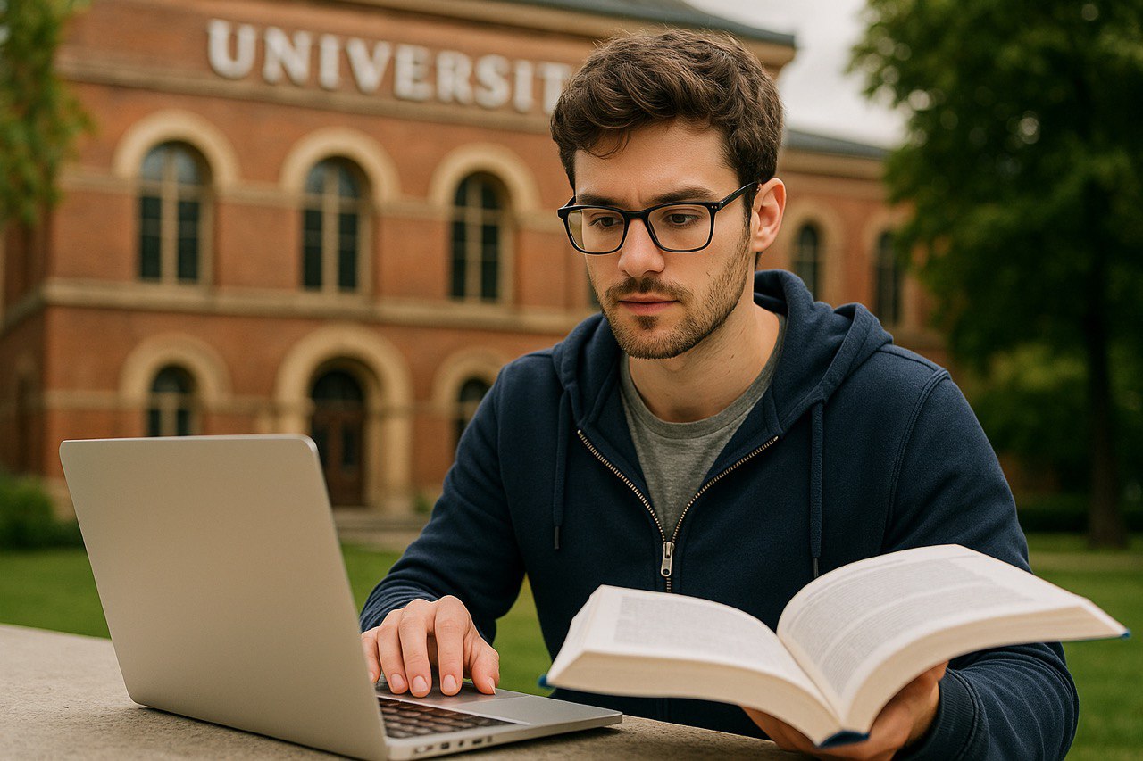 الدراسة الجامعية باللغة الإنجليزية