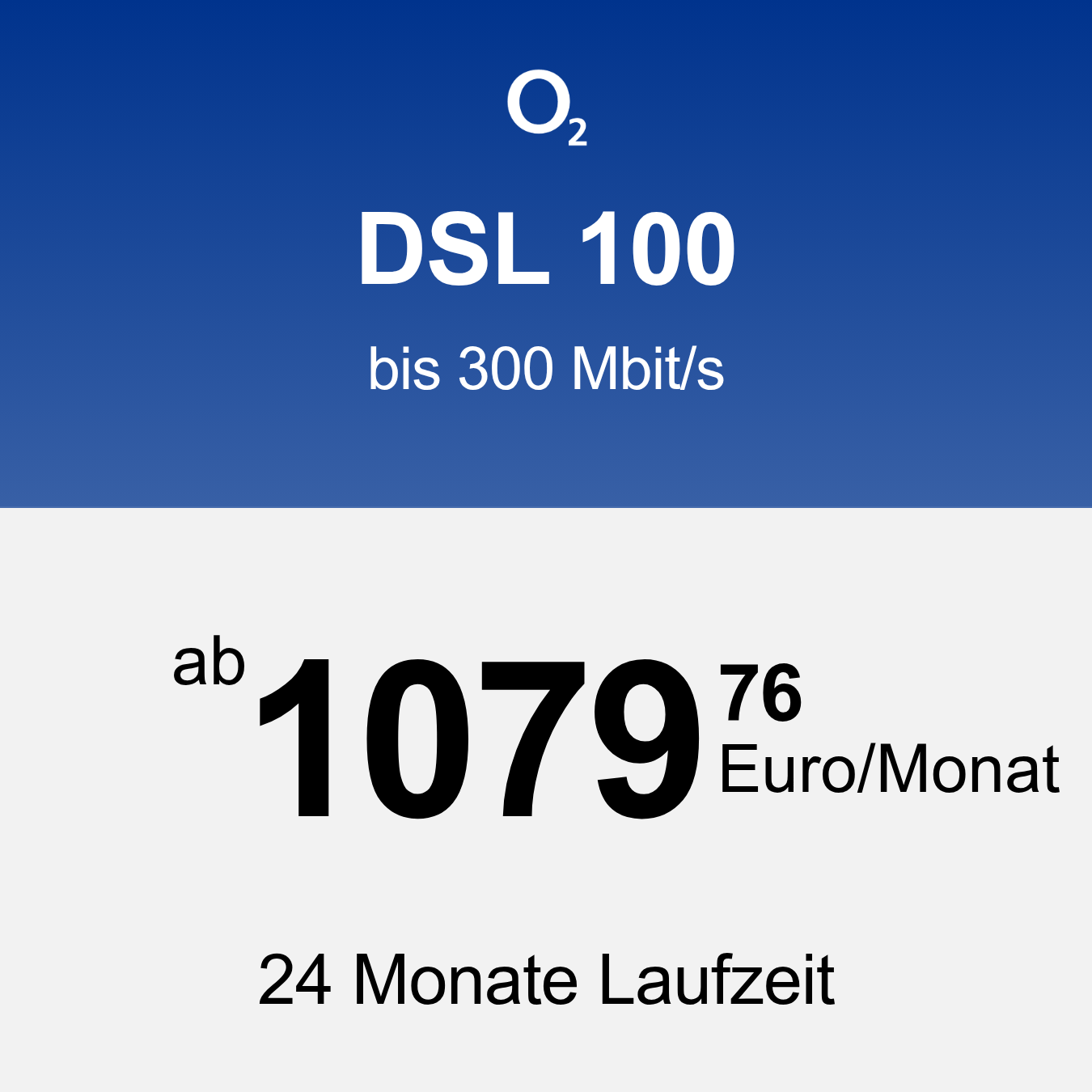 o2 Home L 300 Mbit/s Kabel