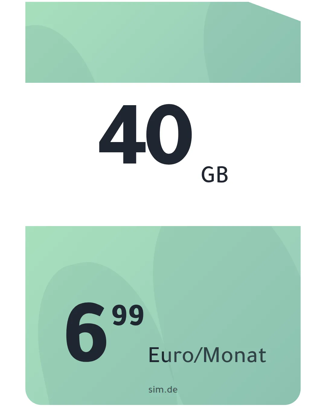 sim.de Allnet Flat 5 + 20 GB